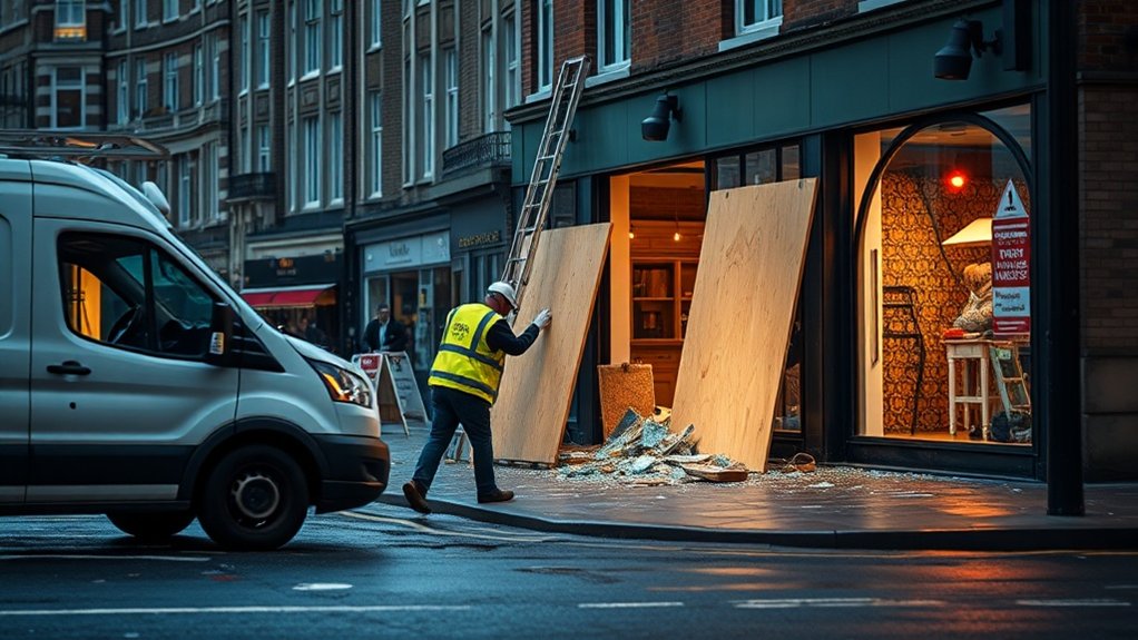 Boarding Up Service Greenwich