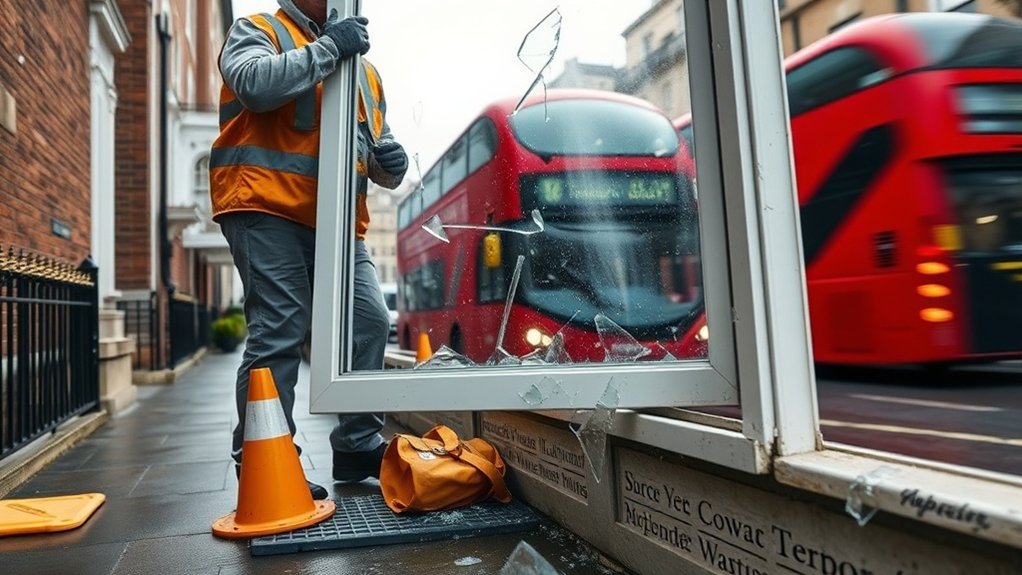 Broken Glass Replacement Greenwich