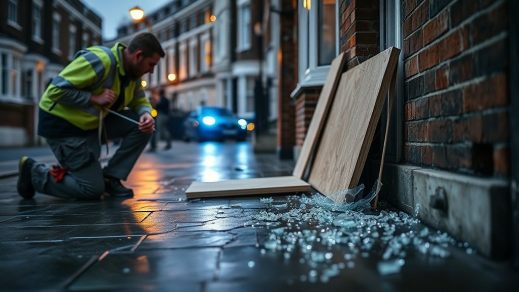 Burglary Glazing Repair Greenwich