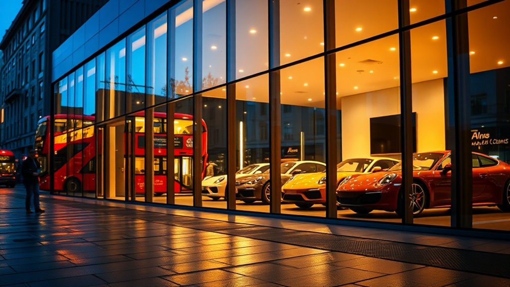 Car Showroom Glazing Greenwich