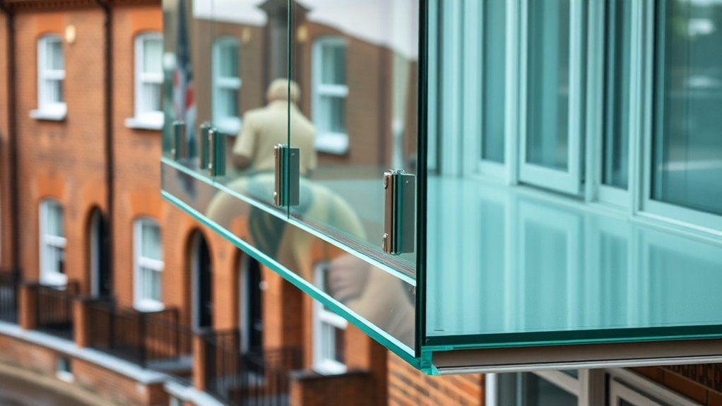 Glass Balcony Installation Greenwich