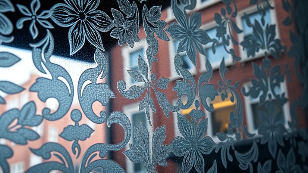 Patterned Decorative Glass Greenwich