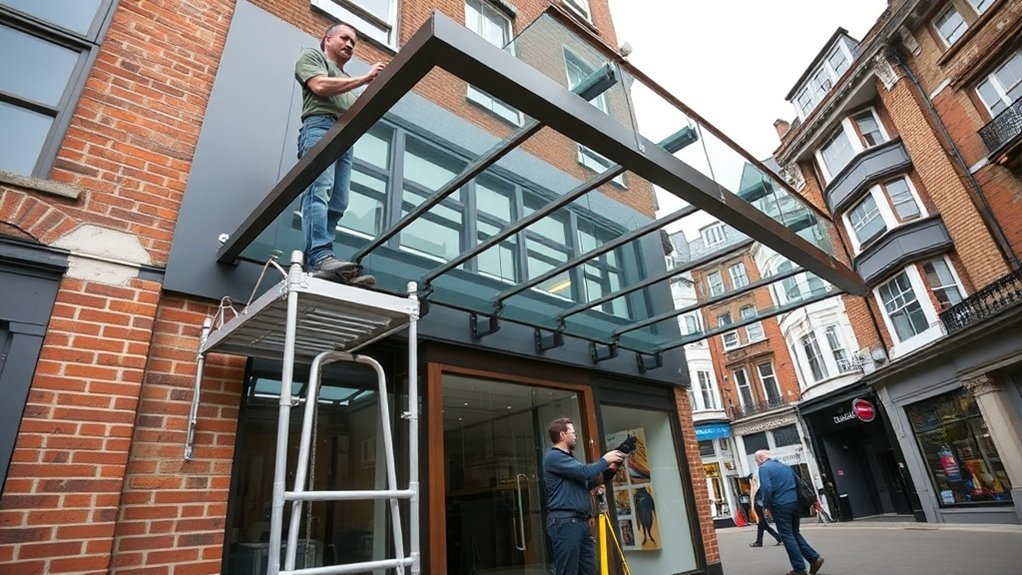 Shopfront Canopy Greenwich