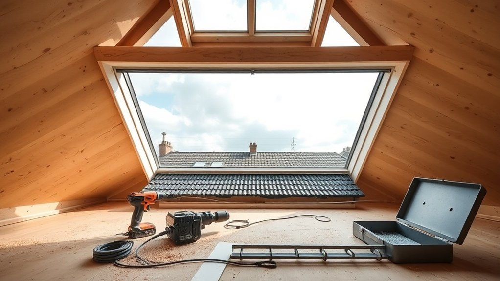 Skylight Installation Cutty Sark