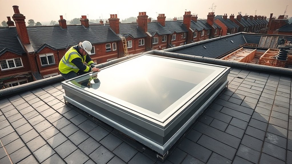 Skylight Installation Greenwich Peninsula